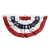 American Pleated Fan with Stars and Stripes by Annin, 3' x 6'