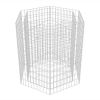 Hexagonal Gabion Raised Bed 39.4"x35.4"x39.4"