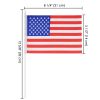 5X 8 inch stick flag 24PCS