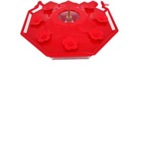 Simple And Creative Home Hummingbird Feeder (Color: Red)