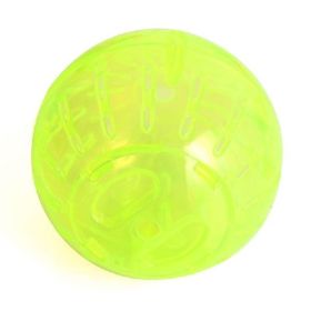 Pet Hamster Running Fans You Roll The Ball Turn The Ball (Color: Yellow)