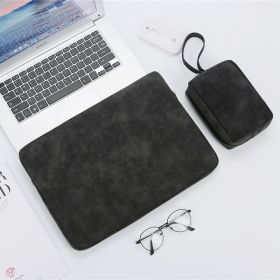 Laptop Bag 14 Inch Laptop Bag Flat Liner Bag (Option: Black power pack-14)