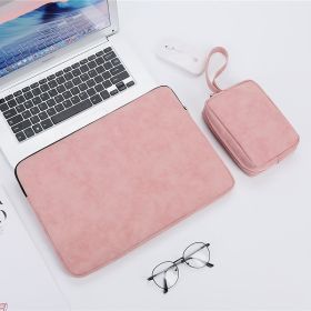 Laptop Bag 14 Inch Laptop Bag Flat Liner Bag (Option: Pink power pack-13)