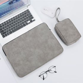 Laptop Bag 14 Inch Laptop Bag Flat Liner Bag (Option: Gray power pack-13)
