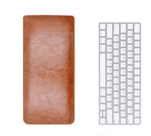 Keyboard Protective Sleeve Leather Bag (Option: C)