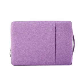 Compatible with Apple , Notebook Liner Bag Men And Women Cowboy Bag Lenovo Huawei Apple Computer Bag (Option: Purple-11 Inch)