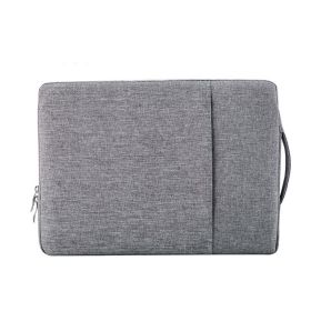 Compatible with Apple , Notebook Liner Bag Men And Women Cowboy Bag Lenovo Huawei Apple Computer Bag (Option: Gray-11 Inch)