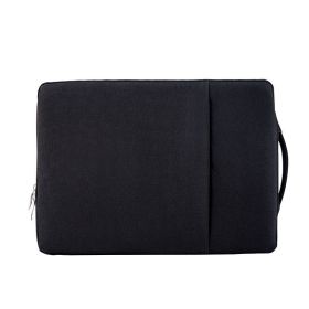 Compatible with Apple , Notebook Liner Bag Men And Women Cowboy Bag Lenovo Huawei Apple Computer Bag (Option: Black-11 Inch)