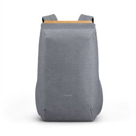 Factory Direct Supply Jinshengsi New Student Schoolbag Creative Fashion Usb Charging Backpack Computer Bag (Option: Gray-15 inches)