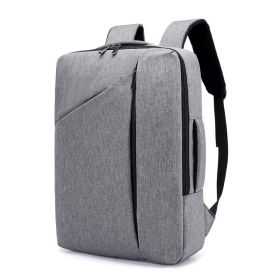 Aosbos Fashion Man Laptop Backpack Women Computer Backpacks (Option: Grey-31X44X10cm)