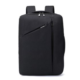 Aosbos Fashion Man Laptop Backpack Women Computer Backpacks (Option: Black-31X44X10cm)