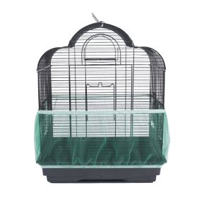 Mesh bird cage covers dust-proof bird cage (Option: Green-M)