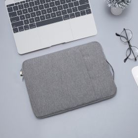 Notebook Tablet Laptop Storage Bag (Option: Light Grey-11 Inch)