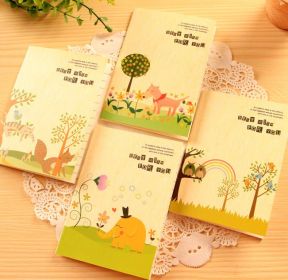 Special Korean stationery cute cartoon book wholesale student children notebook gift small gifts (Option: 109Spring)