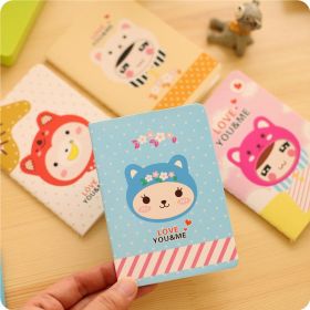 Special Korean stationery cute cartoon book wholesale student children notebook gift small gifts (Option: 103doll head)
