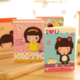 Special Korean stationery cute cartoon book wholesale student children notebook gift small gifts (Option: 106those years)
