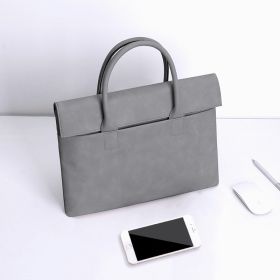 Portable Apple Ipad Tablet Inner Case Protective Cover Laptop Case (Option: Dark Grey-12 Inch)