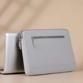 Laptop Bag Suitable For Protective Case Portable Computer Bag (Option: Grey-13size)