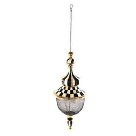 Metal Bird Feeder Creative Pattern Birdhouse Hanging Decor Garden Yard Window Parrot Feeding Pendant Decoration (Option: A)