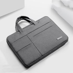 Laptop Bag Suitable For Notebook 15.6 Protective Cover (Option: Dark Grey-13.3inches)