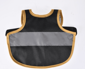 Chicken reflective vest (Color: Black)