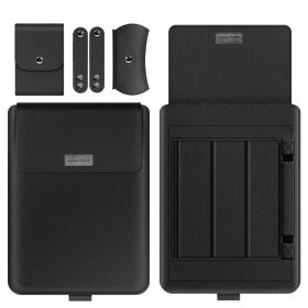 Notebook Stand Computer Liner Storage Bag (Option: Black-11inch 12inch)
