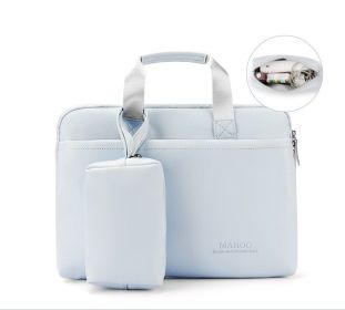Macbookpro Female Suitable Laptop Bag (Option: Sky blue blue-Medium size13.314 inches)
