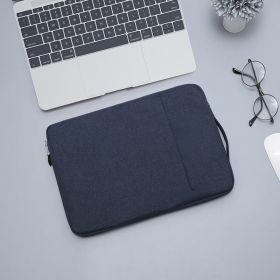 Notebook Tablet Laptop Storage Bag (Option: Dark Blue-11 Inch)