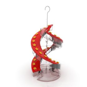 Climbing Ladder Spiral Hummingbird Feeder (Option: Spiral bilateral)