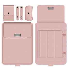 Notebook Stand Computer Liner Storage Bag (Option: Rose Gold-11inch 12inch)