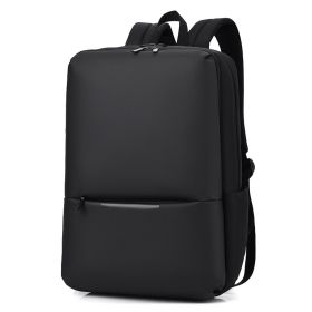 Business Laptop Bag Outdoor Fashion Millet Large-Capacity Backpack (Color: Black)