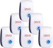 Ultrasonic Pest Repeller 6 Packs, the Newest Pest Repellent Electronic Indoor Plug in for Insects, Mosquitoes, Mice, Ants, Roaches, Spiders, Bugs, Fli