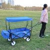 Garden Shopping Beach Cart folding wagon