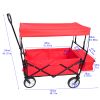 Garden Shopping Beach Cart folding wagon