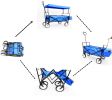 Garden Shopping Beach Cart folding wagon