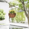 Lawn Supplies Round Coconut Palm Plants Hanging Basket
