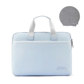 Macbookpro Female Suitable Laptop Bag (Option: Sky Blue-Medium size13.314 inches)
